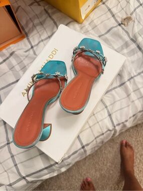 Amina muaddi lily mules